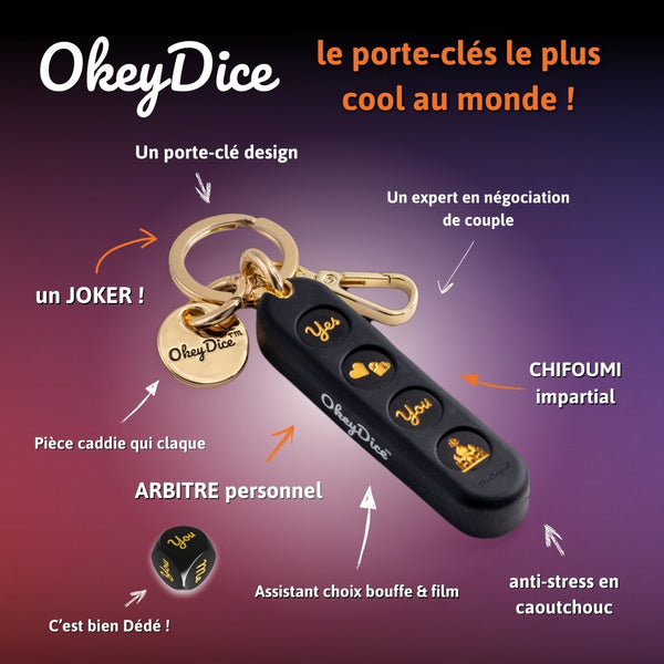 OkeyDice Classic Onyx Black