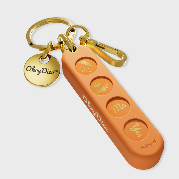 OkeyDice Classic Pumpkin Orange