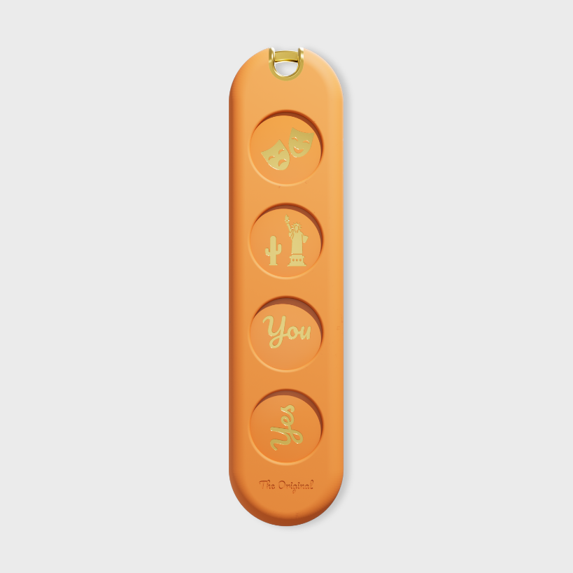 OkeyDice Classic Pumpkin Orange
