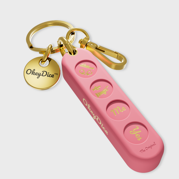 OkeyDice Classic Strawberry Pink
