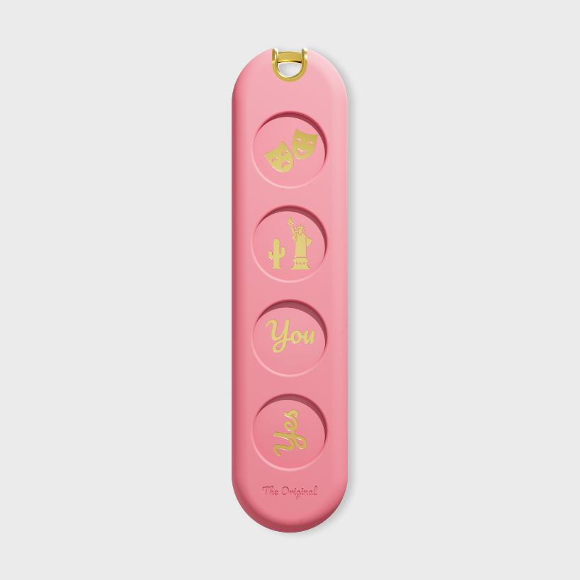 OkeyDice Classic Strawberry Pink